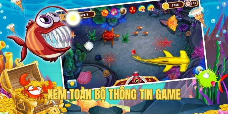 Cách xem hướng dẫn và các chỉ số ingame