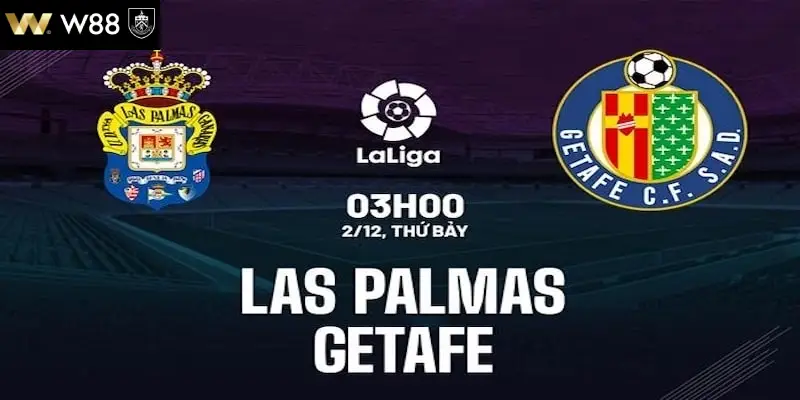 Ví dụ kèo thể thao trong trận Las Palmas vs Getafe